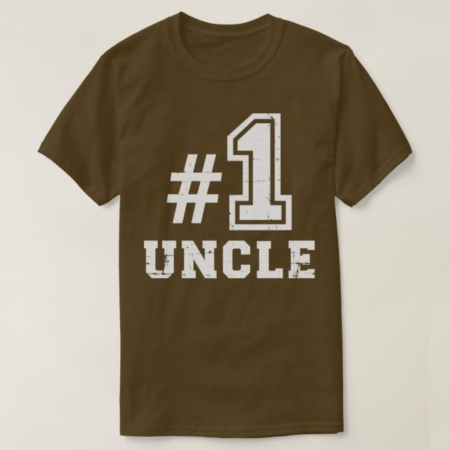 No 1 best uncle T-Shirt (Design Front)