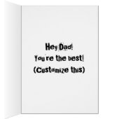 No.1 Dad (Customizable) Cards (Inside (Right))