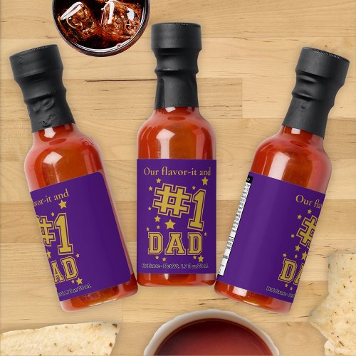 No1 Dad Flavor_it PurpleGold Hot Sauces