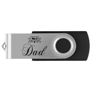 No. 1 Dad Happy Father's Day Flash Drive