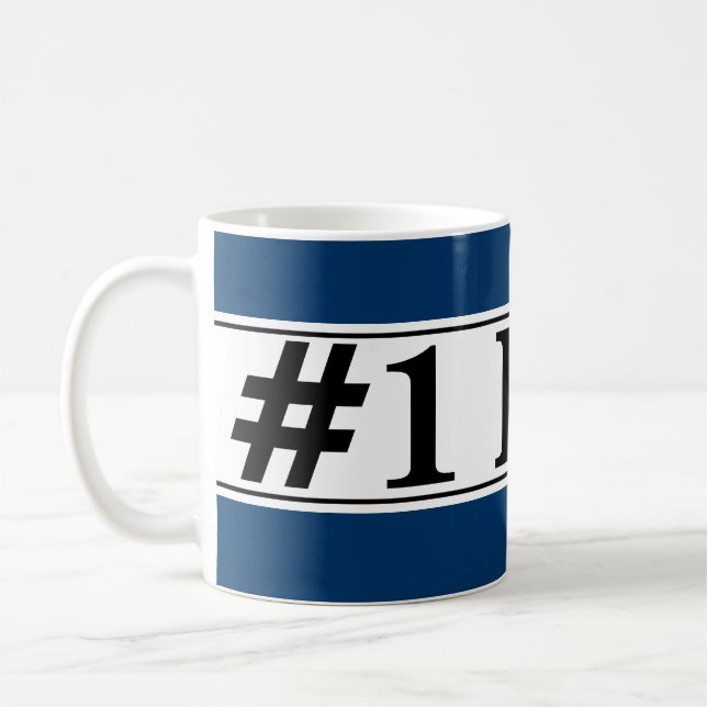 No 1 Dad Mug (Left)