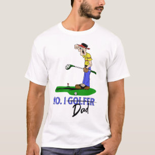 No. 1 Golfer Dad T-Shirt