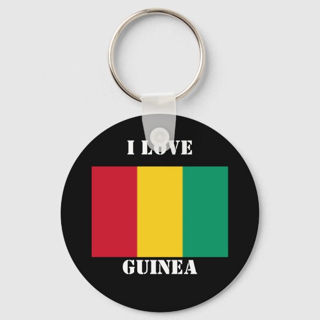 NO 1 Guinea  KEYCHAIN (Front)