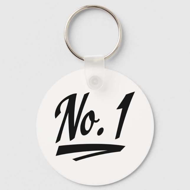 No. 1 keychain (Front)