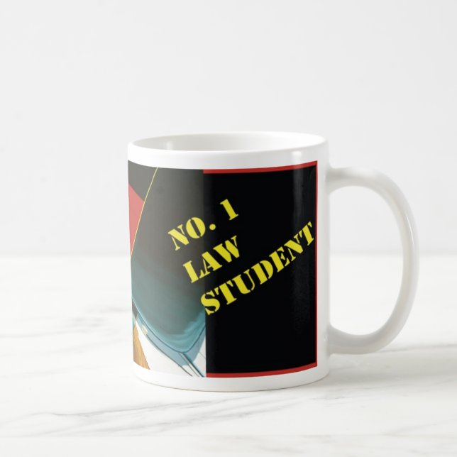 No. 1 Law Student Mug Legal Coffee Java Tea (Right)