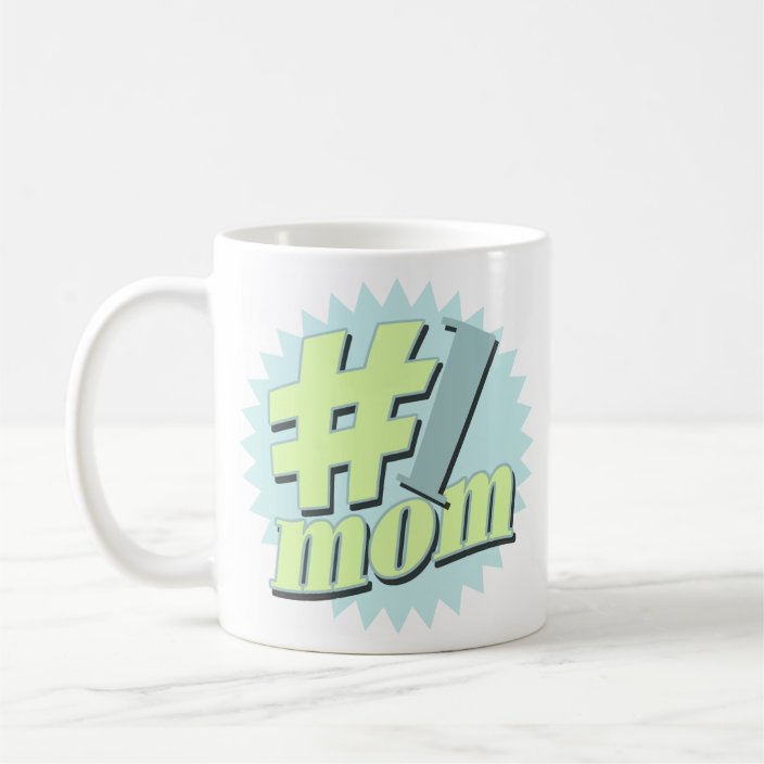 number 1 mom mug
