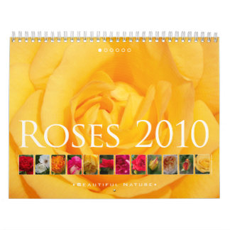 (no. 1) Roses 2010: Beautiful  Nature - Calendar