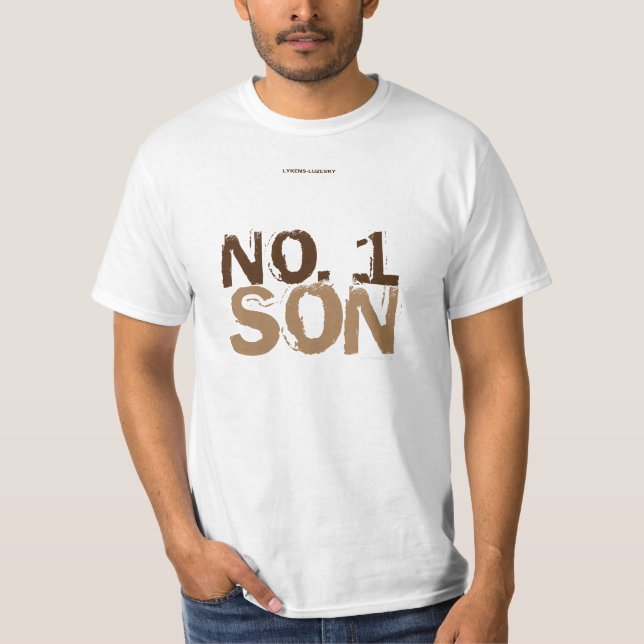 NO. 1 SON T-Shirt (Front)