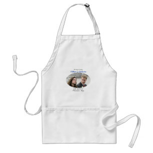 No.1 The Royal Wedding William & Catherine Adult Apron