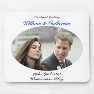No.1 The Royal Wedding William & Catherine Mouse Pad