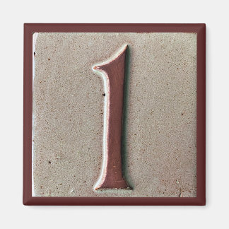 No 1 Tile Magnet