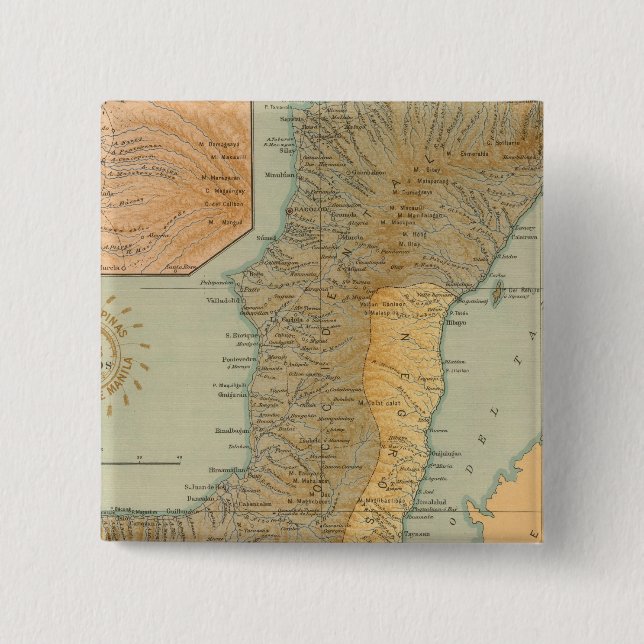 No 21 Negros Pinback Button (Front)