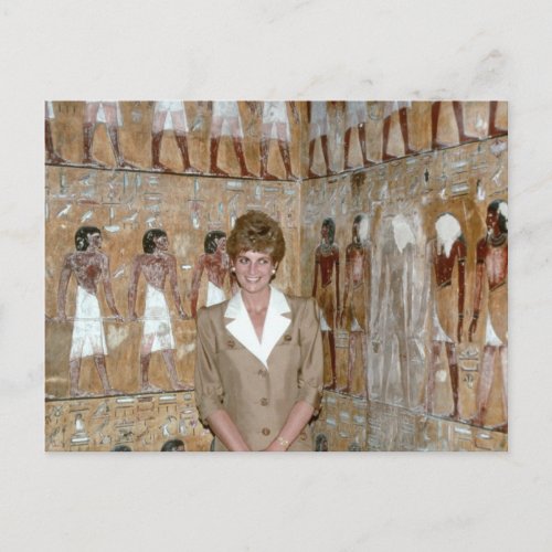 No230 Princess Diana Egypt 1992 Postcard