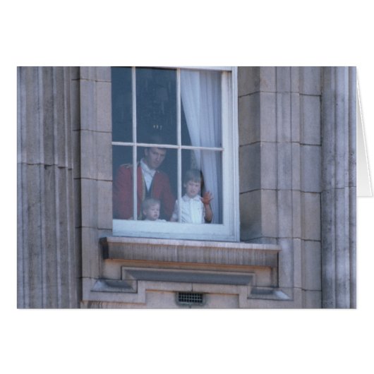 No.25 Prince William & Prince Harry 1986 Cards (Front Horizontal)