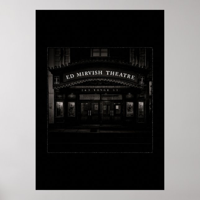 No 263 Yonge St 2 with Border Poster (Front)