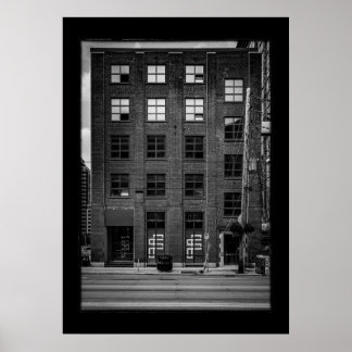 No 266 King St E 2 with Border Poster