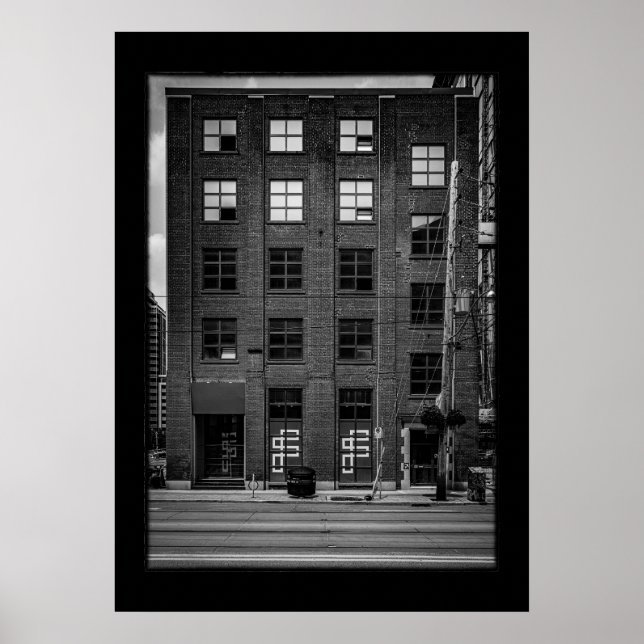 No 266 King St E 2 with Border Poster (Front)