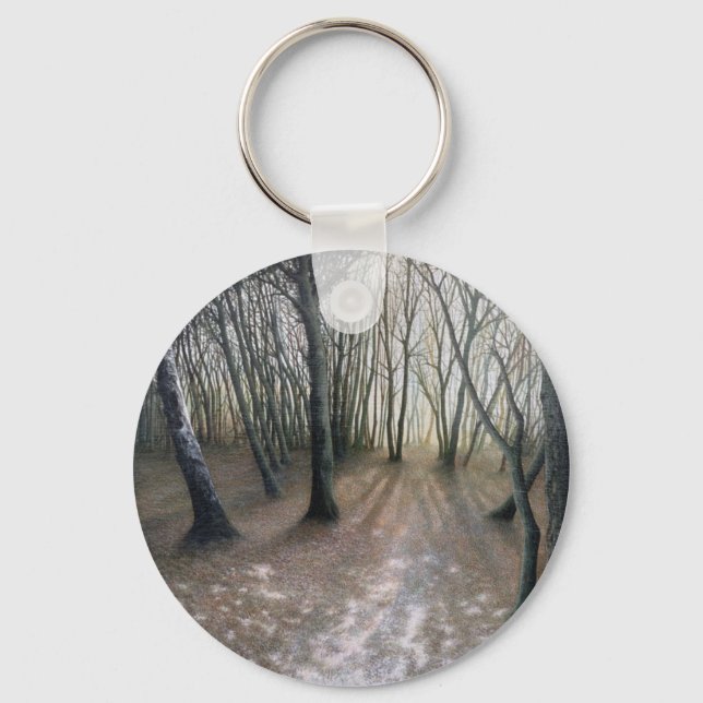No.2 - 'After the snow' by Ron McGill. Keychain (Front)