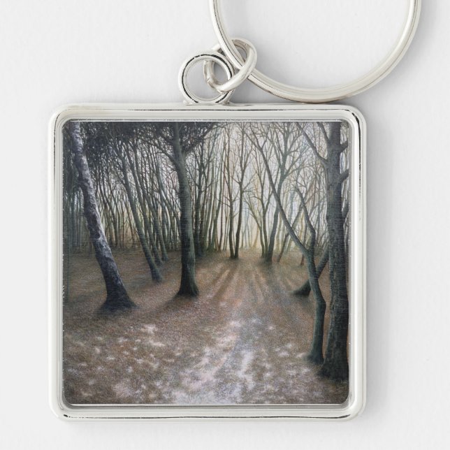 No.2 - 'After the snow' by Ron McGill. Keychain (Front)