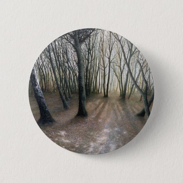 No.2 - 'After the snow' by Ron McGill. Pinback Button (Front)