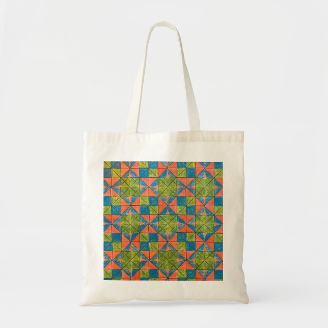 No.2 Geometric Pattern Design (Team Meta) Tote Bag (Front)