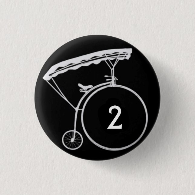 No. 2 Reverse Badge Button (Front)