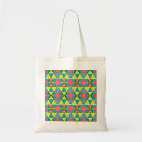 No 3 Geometric Pattern Design Team Meta Tote Bag