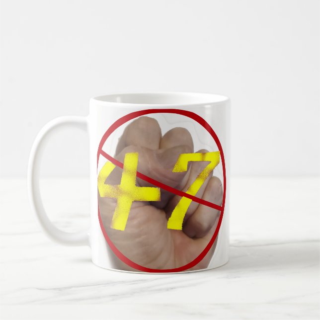 No 47 mug (Left)
