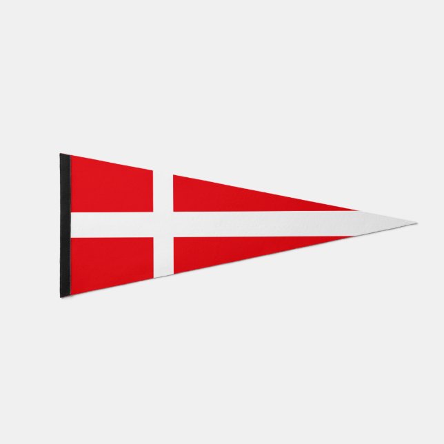No. 4 - Signal Code Nautical Pennant Flag (Front)