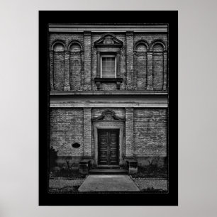 No 520 Sherbourne St 1 with Border Poster