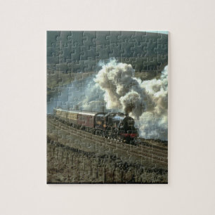 No. 5305 leaves Blea Moor Tunnel_Steam Trains Jigsaw Puzzle