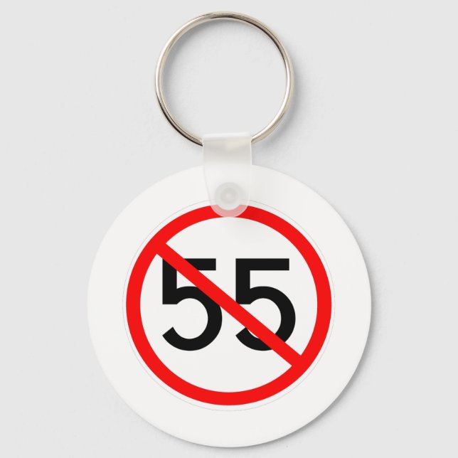 No 55 keychain (Front)