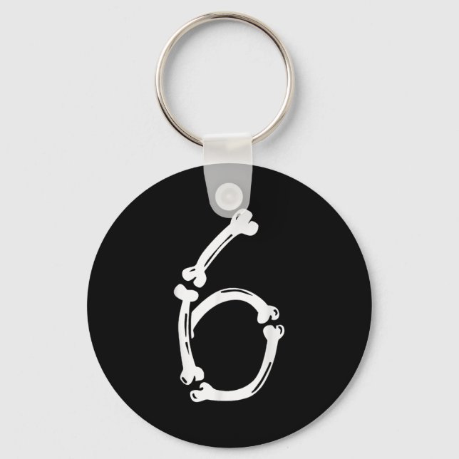 No 6 Couple Costume Duo 67 Six Seven Meme Funny 6  Keychain (Front)