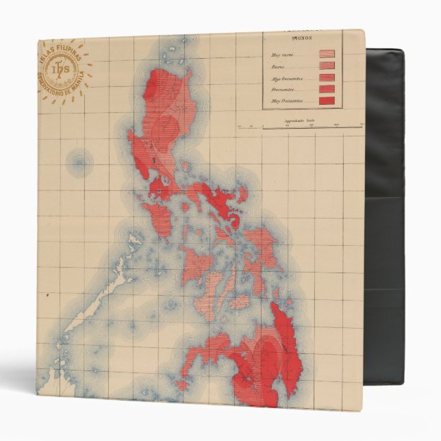 No 6 Distribution Temblores Signs Binder (Front/Inside)