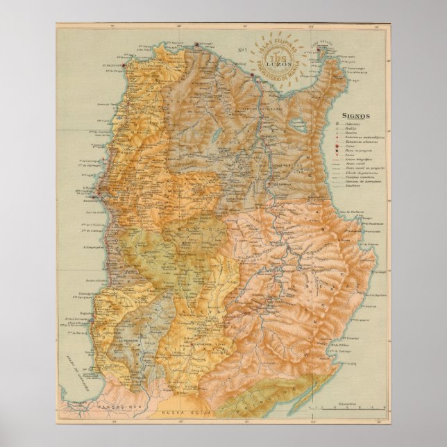 No 7 Luzon Poster (Front)