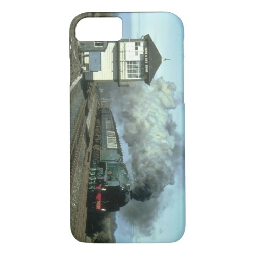 No 850 storms along the Settle_Steam Trains iPhone 87 Case
