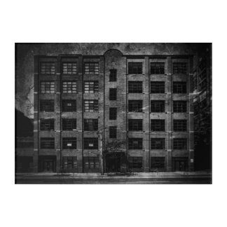 No 90 Sherbourne St 1 Old Film Version Acrylic Print