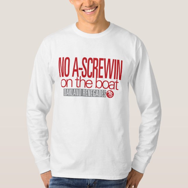 No a-screwing front T-Shirt (Front)