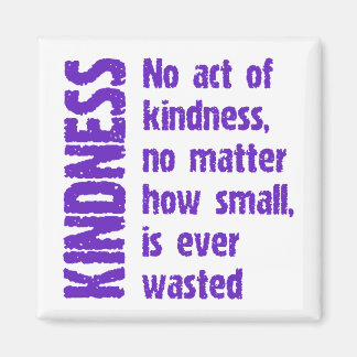 NO ACT OF KINDNESS MAGNET