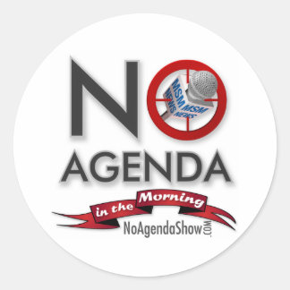 No Agenda Stickers