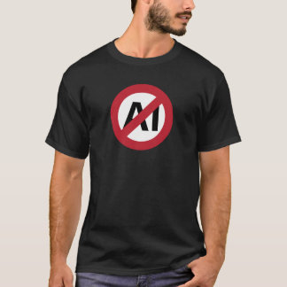 No AI allowed T-Shirt