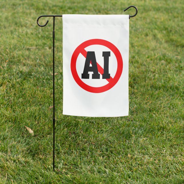 No AI Garden Flag (In SItu)