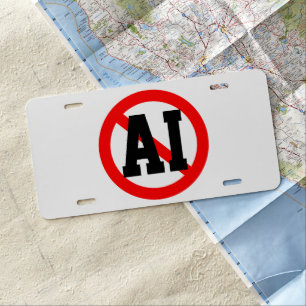 No AI License Plate