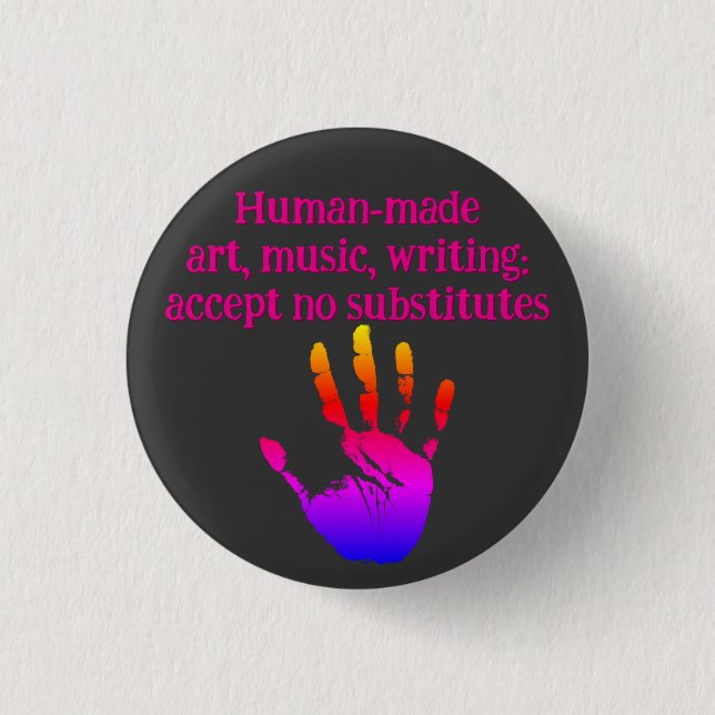 No AI magnet Button (Front)