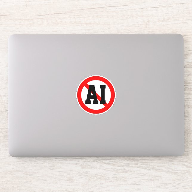 No AI Sticker (Computer)