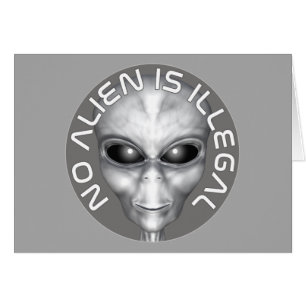 No Alien Is Illegal Cards
