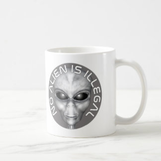 No Alien Is Illegal Coffee Mug