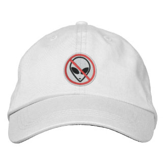 No Aliens Personalized Adjustable Hat