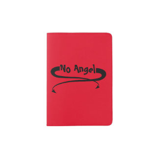 "No Angel" logo Passport Holder