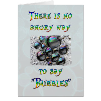 No Angry Bubbles